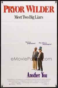7r178 ANOTHER YOU DS 1sh '91 two big liars, Richard Pryor & Gene Wilder!