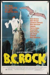 7r193 B.C. ROCK 1sh '84 Picha's Le Chainon Manquant, rocks through the ages!
