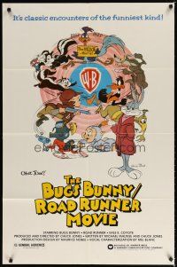 7r293 BUGS BUNNY & ROAD RUNNER MOVIE 1sh '79 Chuck Jones classic comedy cartoon!