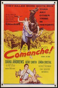 7r327 COMANCHE int'l 1sh R60s Dana Andrews, Linda Cristal, they killed more white men than any other