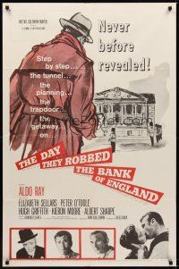 7r034 DAY THEY ROBBED THE BANK OF ENGLAND 1sh '60 Aldo Ray, never before revealed!