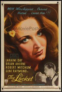 7r060 LOCKET style A 1sh '46 great close-up artwork of Laraine Day, Brian Aherne!