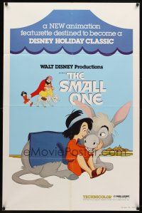 7r837 SMALL ONE 1sh '78 Walt Disney, Don Bluth, animated donkey cartoon!