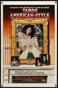 7r893 TABOO AMERICAN STYLE 3 NINA SAYS I'LL DO IT MY WAY video/theatrical 1sh '85 sexy Raven!