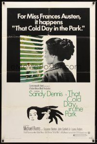 7r915 THAT COLD DAY IN THE PARK 1sh '69 Sandy Dennis, early bizarre overlooked Robert Altman!