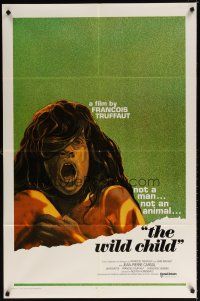 7r976 WILD CHILD int'l 1sh '70 Francois Truffaut's classic L'Enfant Sauvage!