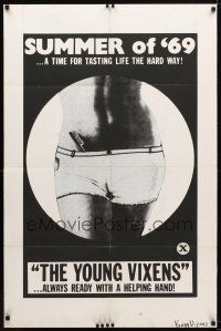 7r994 YOUNG VIXENS 1sh '70s Summer of '69, a time for tasting life the hard way!