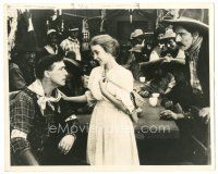 7s108 ARYAN deluxe 8x10 still '16 star & director William S. Hart close up with Bessie Love!