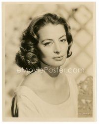 7s179 CAPUCINE 8x10 still '60s head & shoulders portrait of the beautiful French actress!