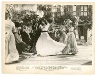 7s276 DUEL IN THE SUN 8x10 still '47 Gregory Peck dancing with pretty Jennifer Jones at party!