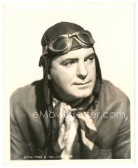 7s309 FLIGHT LIEUTENANT deluxe 8x10 still '42 best portrait of pilot Pat O'Brien in aviator gear!
