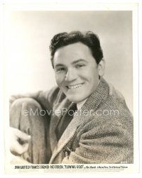 7s313 FLOWING GOLD 8x10 still '40 great close up smiling portrait of John Garfield!