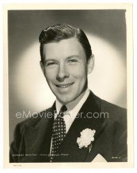 7s333 GEORGE MURPHY 8x10 still '30s head & shoulders smiling portrait wearing suit & tie!