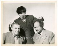 7s325 G.I. WANNA HOME 8x10 still '46 best portrait of the wacky Three Stooges Moe, Larry & Curly!