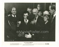 7s348 GODFATHER PART II 8x10 still '74 Al Pacino is patted down by two cops, Robert Duvall