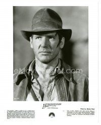 7s407 INDIANA JONES & THE LAST CRUSADE 8x10 still '89 best close portrait of Harrison Ford!