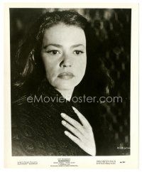 7s439 JEANNE MOREAU 8x10 still '66 great close up of the French actress from Mademoiselle!