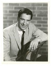 7s453 JOHN CASSAVETES TV 7x9.25 still '59 starring in the new detective series Staccato on NBC!