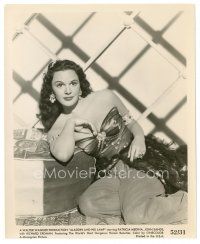 7s683 PATRICIA MEDINA 8x10 still '52 close up in sexy costume from Aladdin and His Lamp!