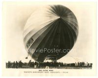 7s738 RKO PATHE NEWS 8x10 still '40 great image of 1929's Graf Zeppelin on its historic flight!
