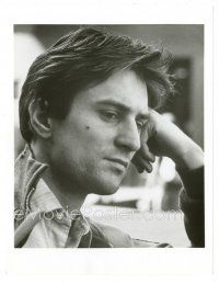 7s742 ROBERT DeNIRO TV 7x9 still '79 super close up from his classic role in Taxi Driver!