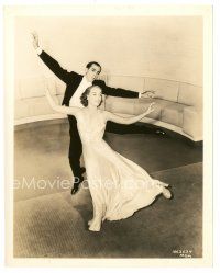 7s789 SHINING HOUR candid 8x10 still '38 Joan Crawford rehearsing with dancer Tony De Marco!