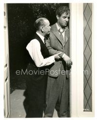 7s820 SON OF DRACULA 7.25x9 still '43 Frank Craven helps Robert Paige, who doesn't look so well!