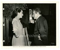 7s902 THIS LOVE OF OURS candid 8x10 key book still '45 Claude Rains tells a story to Merle Oberon!