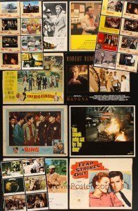 7t041 LOT OF 30 LOBBY CARDS '70s great images from a variety of movies!