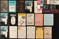 7t068 LOT OF 32 BALLET, OPERA, & MISCELLANEOUS PROGRAMS AND PLAYBILLS '60s-70s images & info!