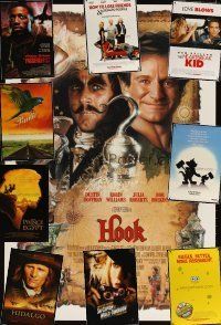 7t138 LOT OF 36 UNFOLDED DOUBLE-SIDED ONE-SHEETS '85 - '08 Hook, Spongebob Squarepants Movie+more
