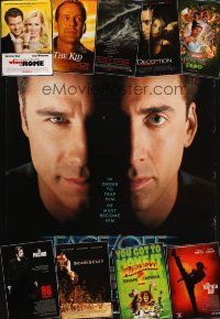7t139 LOT OF 35 UNFOLDED DOUBLE-SIDED ONE-SHEETS '97 - '10 Face/Off, Princess & the Frog + more!