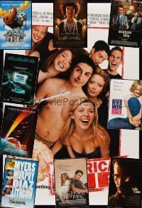 7t140 LOT OF 34 UNFOLDED DOUBLE-SIDED ONE-SHEETS '97 - '03 American Pie, Swordfish & more!