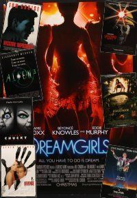 7t152 LOT OF 10 UNFOLDED DOUBLE-SIDED ONE-SHEETS '90 - '06 DreamGirls, Alien 3 & more!