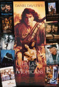 7t154 LOT OF 41 UNFOLDED ONE-SHEETS '88 - '03 Last of the Mohicans, Legends of the Fall & more!