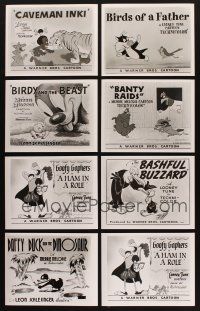 7t095 LOT OF 8 LOONEY TUNE & MERRY MELODIE REPRO 8x10 STILLS '80s wonderful cartoon images!
