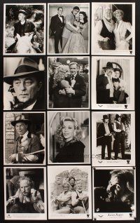 7t088 LOT OF 12 8x10 TV STILLS '70s-80s Kenny Rogers in The Gambler, Mitchum, Palance & more!