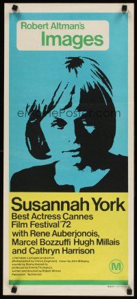 7w664 IMAGES Aust daybill '72 Robert Altman, Susannah York, Rene Auberjonois!