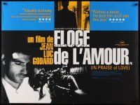 7w328 IN PRAISE OF LOVE British quad '01 Jean-Luc Godard's Eloge de l'amour!