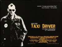 7w364 TAXI DRIVER British quad R11 Robert De Niro w/mohawk, directed by Martin Scorsese!