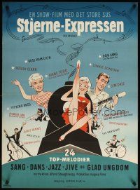 7w537 6.5 SPECIAL Danish '58 English pop musical based on the TV show!