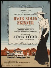 7w618 SUN SHINES BRIGHT Danish '54 adaptation of Irvin Cobb stories by John Ford, Stilling art!
