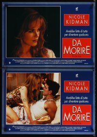 7w162 TO DIE FOR set of 6 Italian photobustas '95 sexy Nicole Kidman just wants a little attention!