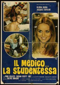 7w144 IL MEDICO... LA STUDENTESSA 2 Italian lrg pbustas '76 Gloria Guida, Susan Scott, sexy images!