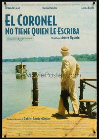 7w106 NO ONE WRITES TO THE COLONEL Spanish '99 Fernando Lujan, Paredes, image of man on dock!