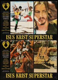 7w124 JESUS CHRIST SUPERSTAR Yugoslavian '73 Ted Neeley, Andrew Lloyd Webber religious musical