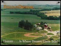 7x741 FIELD OF DREAMS 2-sided commercial poster '89 Kevin Costner baseball classic, image of field!