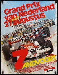 7x438 GRAND PRIX VAN NEDERLAND Dutch racing event '78 Michael Turner artwork of Formula One car!
