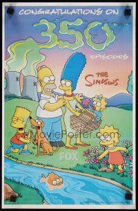 7x575 SIMPSONS TV special 11x17 '05 Matt Groening cartoon, 350 episodes, art of classic family!
