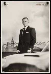 7x626 SKYFALL IMAX special poster '12 cool image of Daniel Craig as Bond, newest 007!